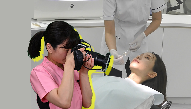 新人歯科衛生士さんのためのお悩み相談室 口腔内規格写真の撮影ポイント 9枚法